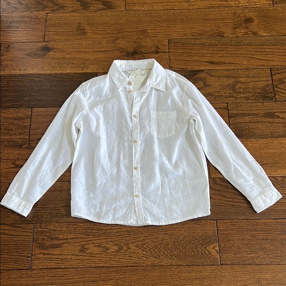 H&M Boys Button down Shirt Sz7 - Picture 1 of 3